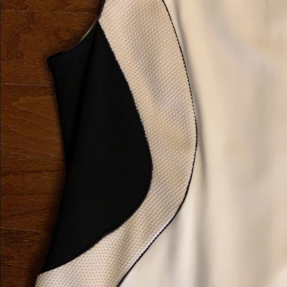 Ann Taylor NWOT Elegant Black&Cream Dress Size 10P - Picture 3 of 6